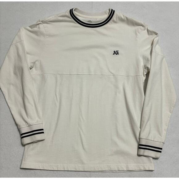 American Eagle Sweatshirt Men’s Size Large Crewneck Long Sleeve Logo Top NWOT - Picture 1 of 7
